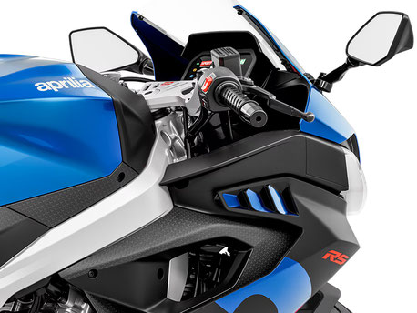 Aprilia RS 457 - Ansicht - Verkleidung vorne Seitenansicht rechts