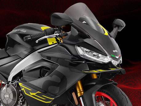 Aprilia RS 660 mit Aerodynamischer Frontverkleidung und LED Scheinwerfer