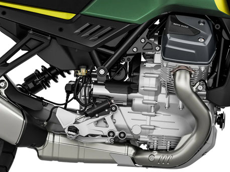 Moto Guzzi Stelvio PFF - Details - Ansicht Motor rechte Seite