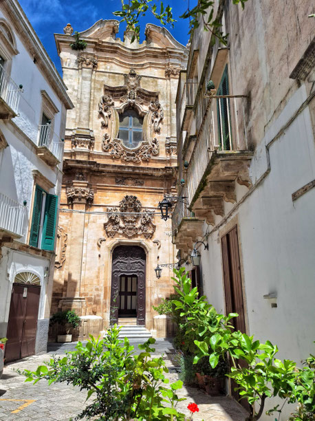 Les Pouilles : Martina Franca, église San Dominico