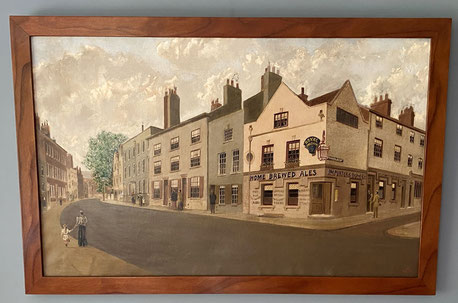 Arthur Goodwin, Nottingham, Oil, The Royal Children Inn
