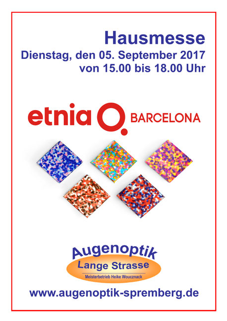 etnia Barcolona exklusiv in Spremberg bei Ihrem Optiker