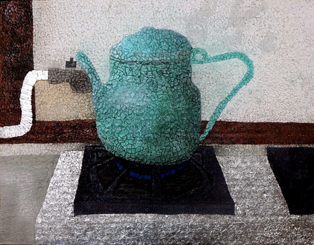 「やかん」- kettle- (2013) 　サイズ 430×530mm 　 ※SOLD OUT