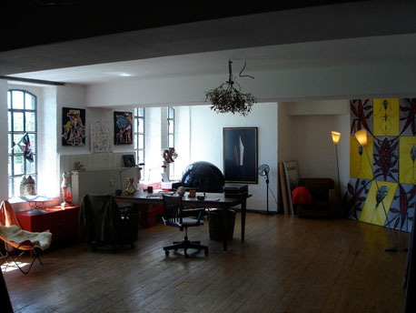 Ursprüngliche Räumlichkeiten der ARTLOFTANDMORE in der ehemaligen Beckmannbrauerei in Solingen.
