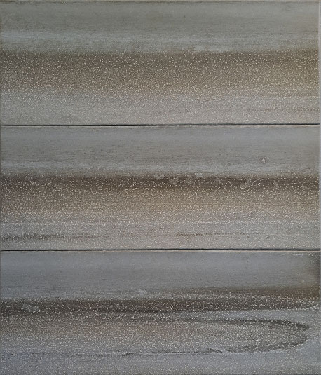 Sur la grève 53 x 46 cm