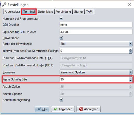 Tipp der Woche EVA Tipps Praxissoftware Praxisverwaltung abasoft Schriftgröße, Menüleiste, Buttons in EVA ändern