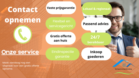 Contact opnemen onze service ruttenberg ontruimingen 