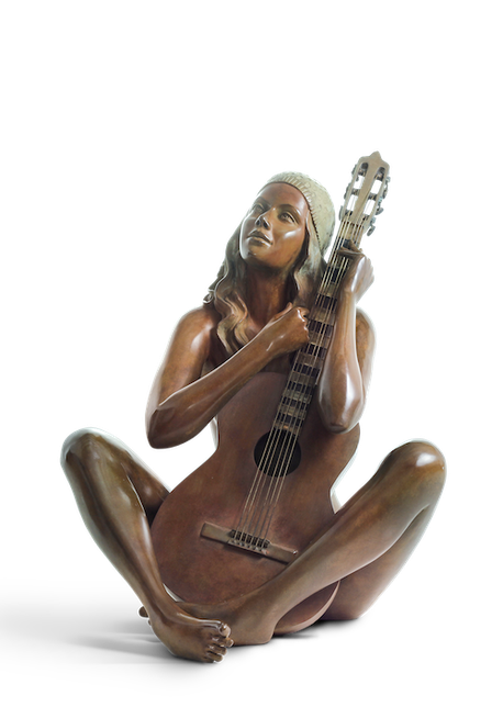 Lily-Rose - sculpture en bronze d'Alain Choisnet