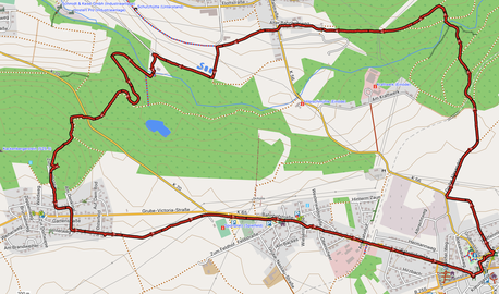 GPXTrack "9 Km rund um Höhn"