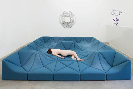 Ensemble Dune de Pierre Paulin - 1970 © Galerie Perrotin