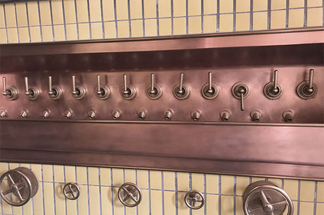 Braubecken für den Escape-Walk bei der Brauerei Ganter, Freiburg