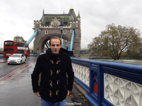 Bezoek aan Londen Tower Bridge