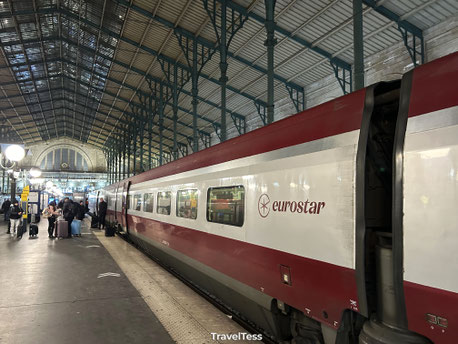 Reizen met de eurostar naar Parijs