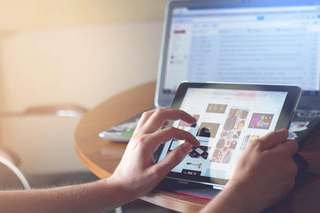 Tablet Instagram Feed