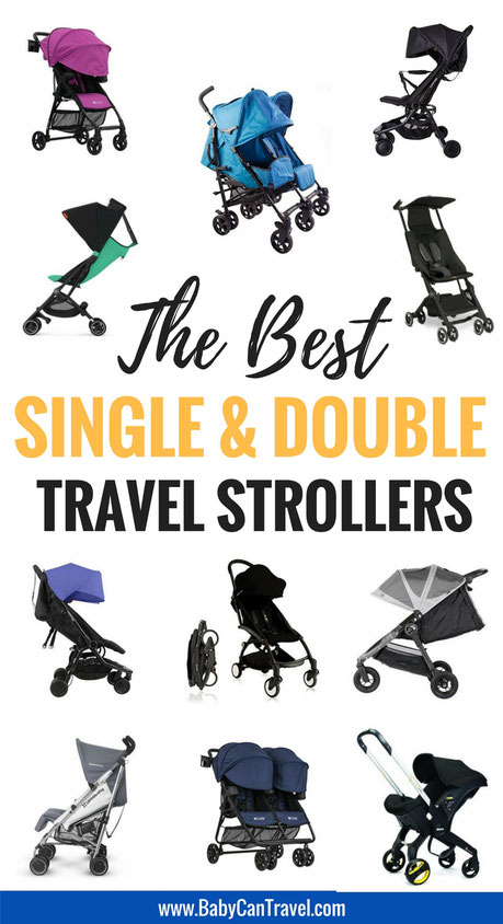 Looking for a travel stroller? With our detailed comparison chart, you'll find the best travel stroller to fit your needs! | Travel Stroller | Travel with baby | Toddler Travel | Baby Gear #Travelstroller #stroller #doublestroller #singlestroller