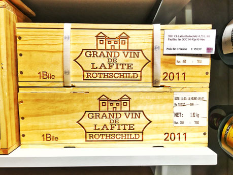 Grand vin de Lafite Rothschild in Der Wein Wine shop