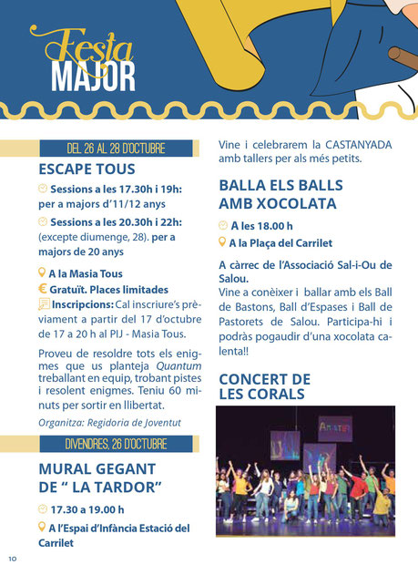 Programa de la Festa Major de Salou