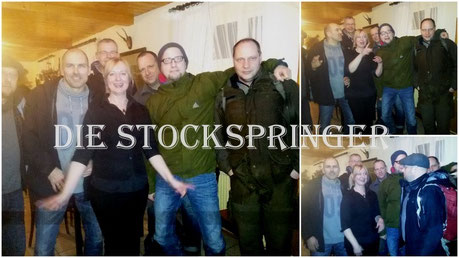 Die Karfreitags-Stockspringer
