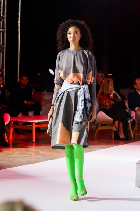 Morgane Chabaud, finaliste du concours Elite model look Antilles-Guyane lors de la finale internationale.