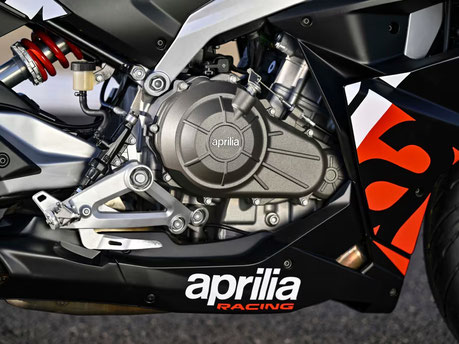 Aprilia RS 457 - Ansicht Motor rechte Seite