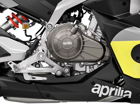 Aprilia RS 457 - Ansicht Motor rechte Seite
