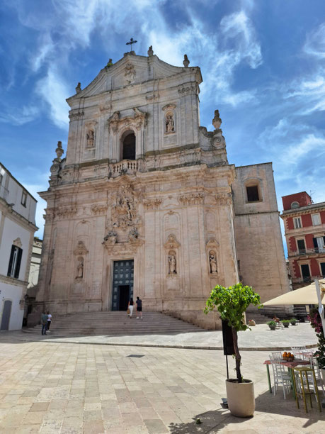 Les Pouilles : Martina Franca, Basilique Di San Martino