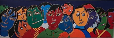 Heidi, die gewiefte Künstlerin, hat obiges Foto in kürzester Zeit nachgemalt, bravo!