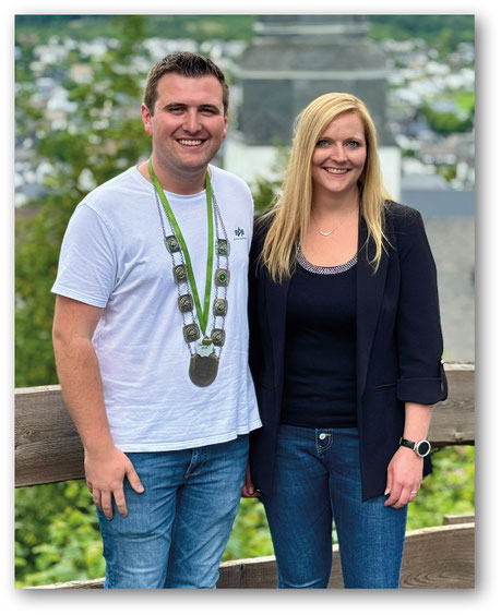 Max Dahmen und Pia Schäfer