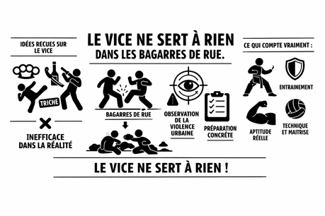 Le vice dans les bagarres de rue
