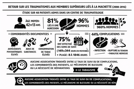 Analyse des blessures liées à la machette
