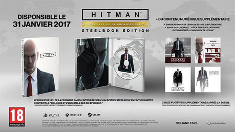Hitman sera disponible le 31 janvier 2017 sur Xbox One, PS4 et PC.