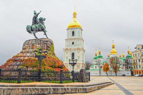 ウクライナの首都キエフ