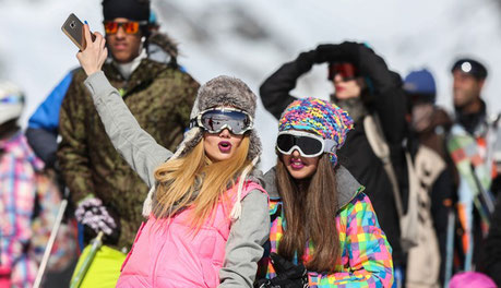 Dizin, Shemshak, skivakantie, skiën, skipiste, Iran