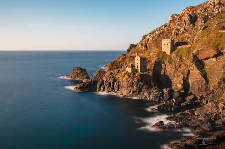 Crown Engine Houses der Botallack Mine in Penzance in Cornwall, England