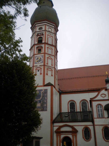 Blick auf die Klosterkirche