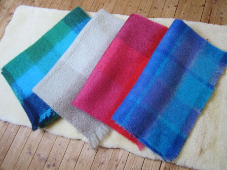 Mohairdecken Kollektion