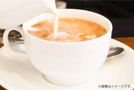 滋賀大津のコンテナカフェ ARICA feのオーガニックルイボスミルクティー