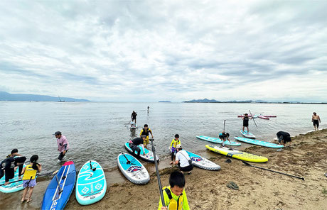 滋賀 守山 琵琶湖 SUP(サップ)