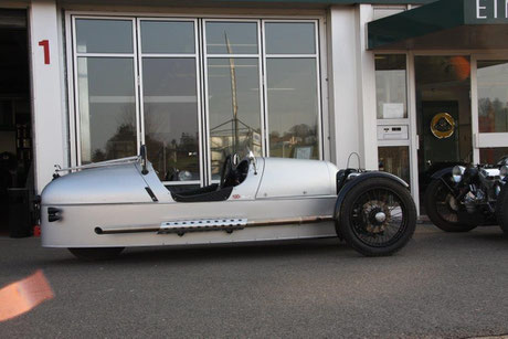 Morgan 3-Wheeler Silber Matt