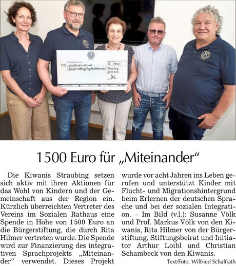 Straubinger Tagblatt vom 05.07.2023