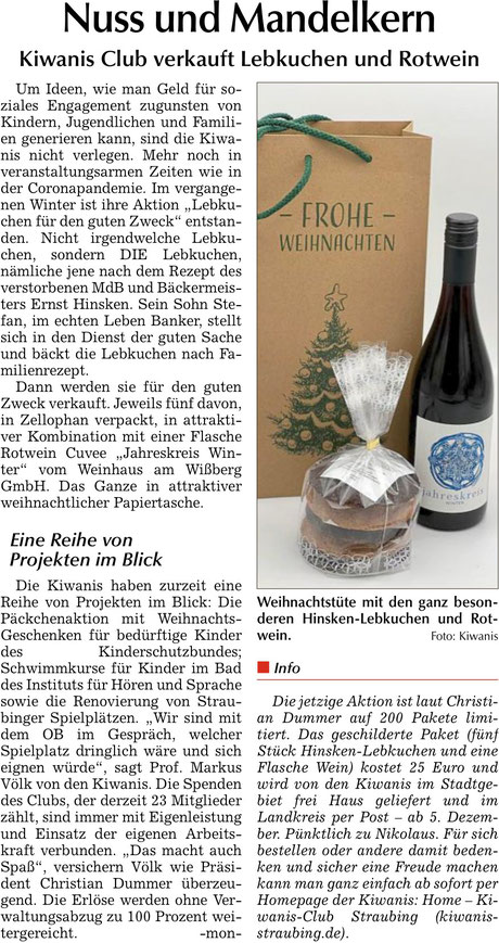 Straubinger Tagblatt vom 19.11.2022