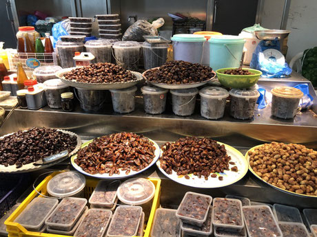 Dates, dates and more dates at the old souk in Muscat, Oman
