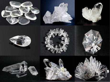 Cristal de Roche - Quartz blanc - Boutique de minéraux - Lithothérapie - Casa bien-être
