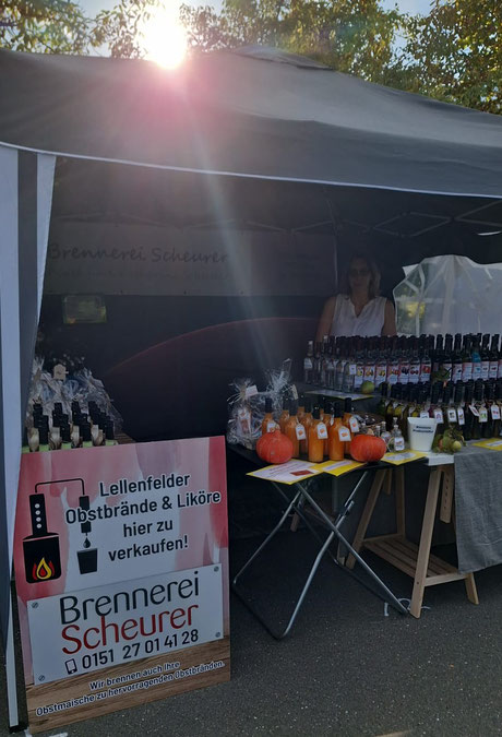 Messestand der Brennerei Scheurer (Symbolbild)