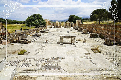 Synagoge und Altar in Sardes
