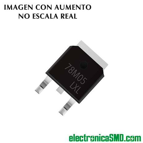 regulador de voltaje 7805 superficie SMD, guatemala 78m05 7805 regulador, regulador 5v montaje superficial, 7805 SMD superficie
