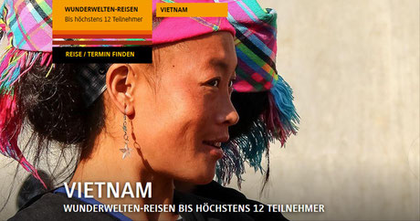 Vietnam Wunderwelten Erlebnisreisen mit max 12 Teilnehmern