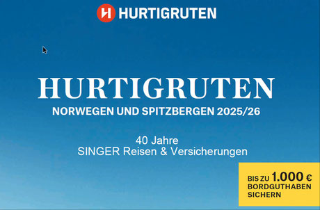 Hurtigruten jetzt mit Preisvorteilen bei uns buchen...