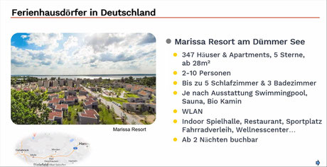 MarissaResort am Dümmer See, 2-10 Personen Familienfreundlich buchen...