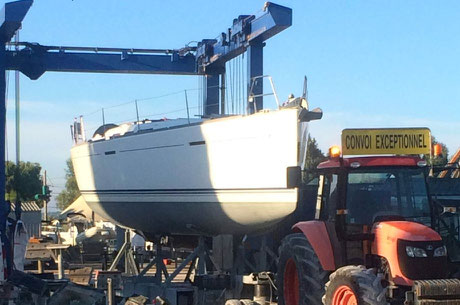 transfert de bateau skipper voilier toulon